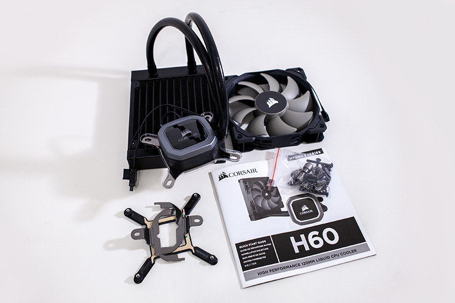 Обзор системы жидкостного охлаждения Hydro Series H60 (2018) от Corsair